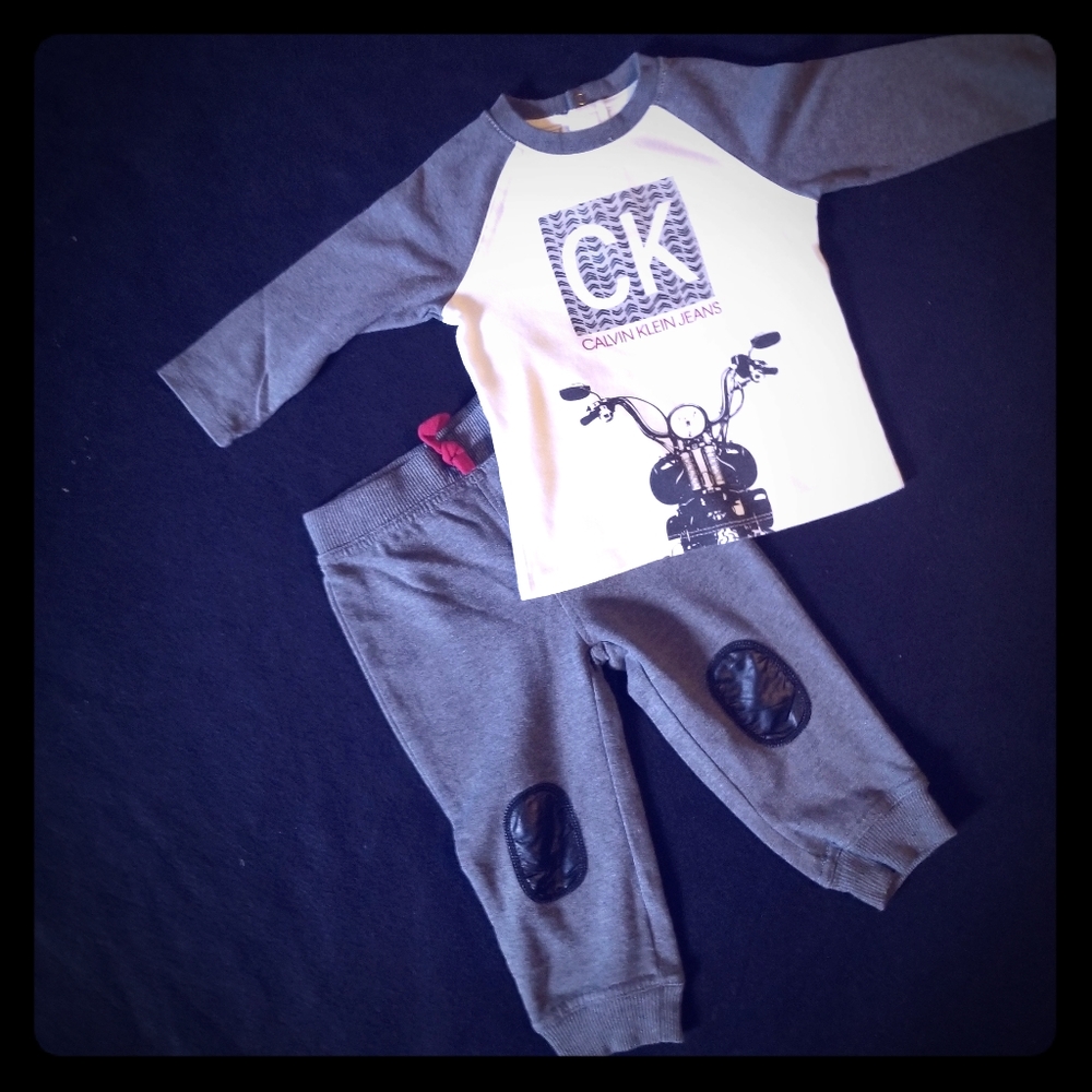 Calvin Klein Toddler Pants Set 18m